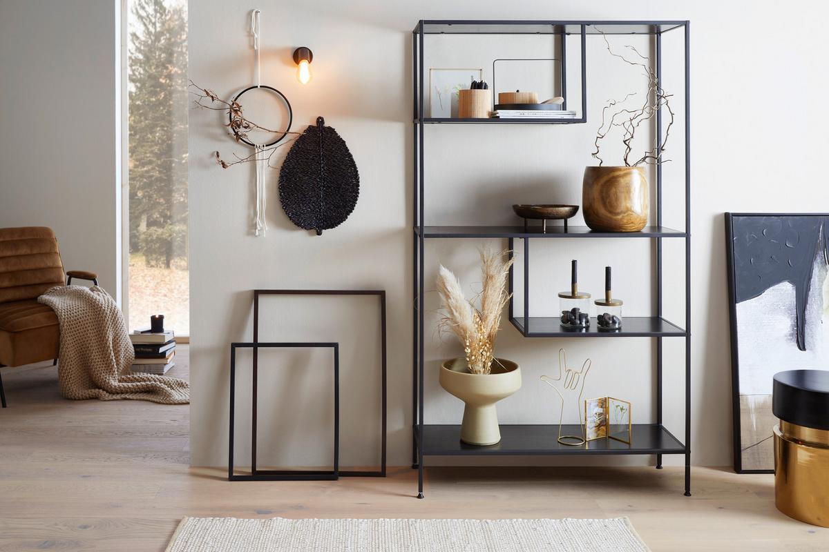 Stabkerzenset Melia I in Schwarz, 7 Stück - Schwarz, Design (2,2/11cm) - Modern Living