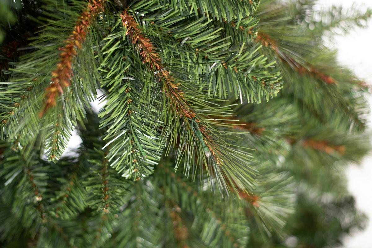 Weihnachtsbaum Mesa Grün H: ca. 180cm - Grün, Basics, Kunststoff (180cm)