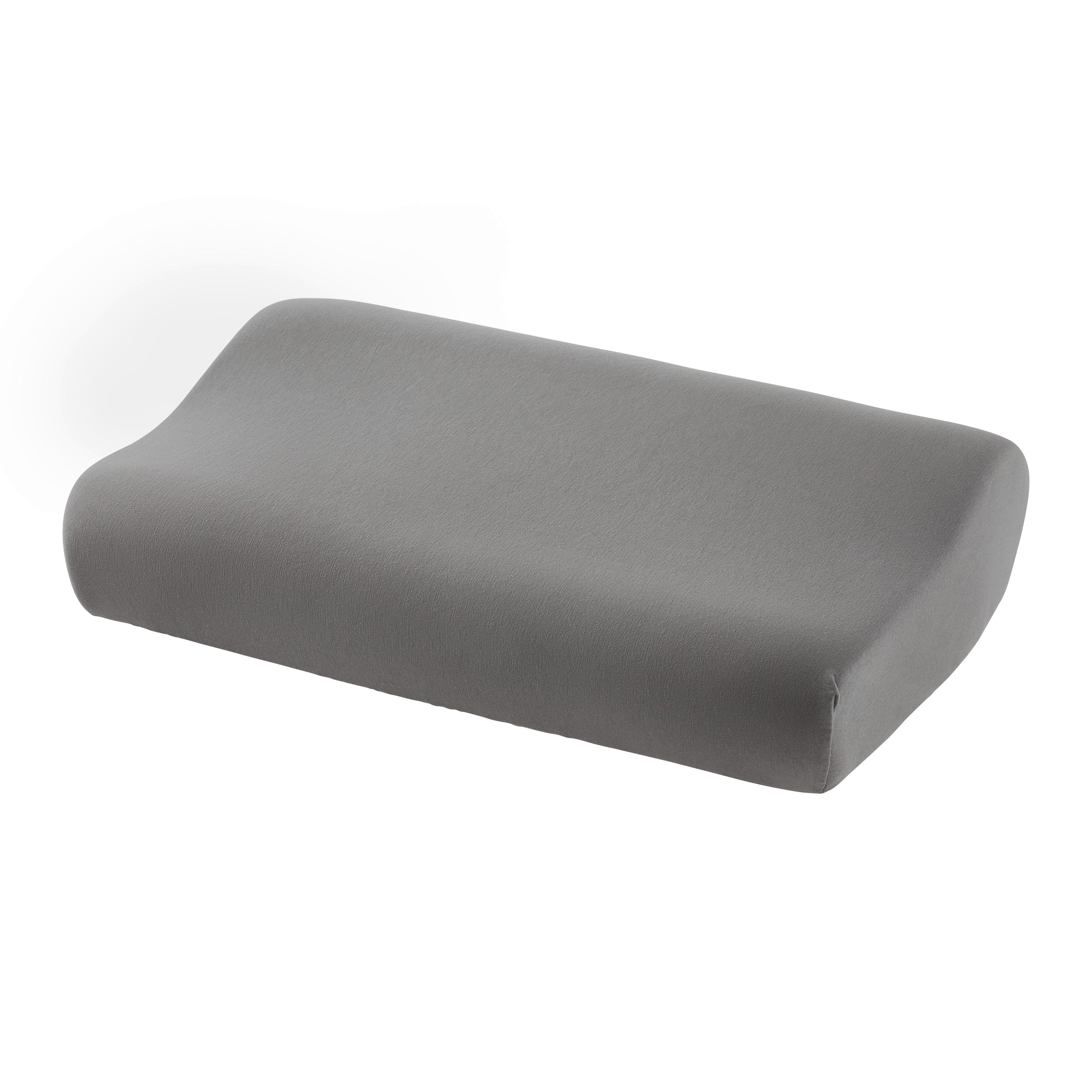 Nackenkissenbezug Grau Ca. 36x54cm - Grau, Textil (36/54cm) - Modern Living