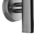 Außenleuchte max. 20 Watt mit Bewegungsmelder 'Serge' - Edelstahlfarben, MODERN, Metall (15,5/7,6/38cm) - Bessagi Garden Außenleuchte max. 20 Watt mit Bewegungsmelder 'Serge' - Edelstahlfarben, MODERN, Metall (15,5/7,6/38cm) - Bessagi Garden