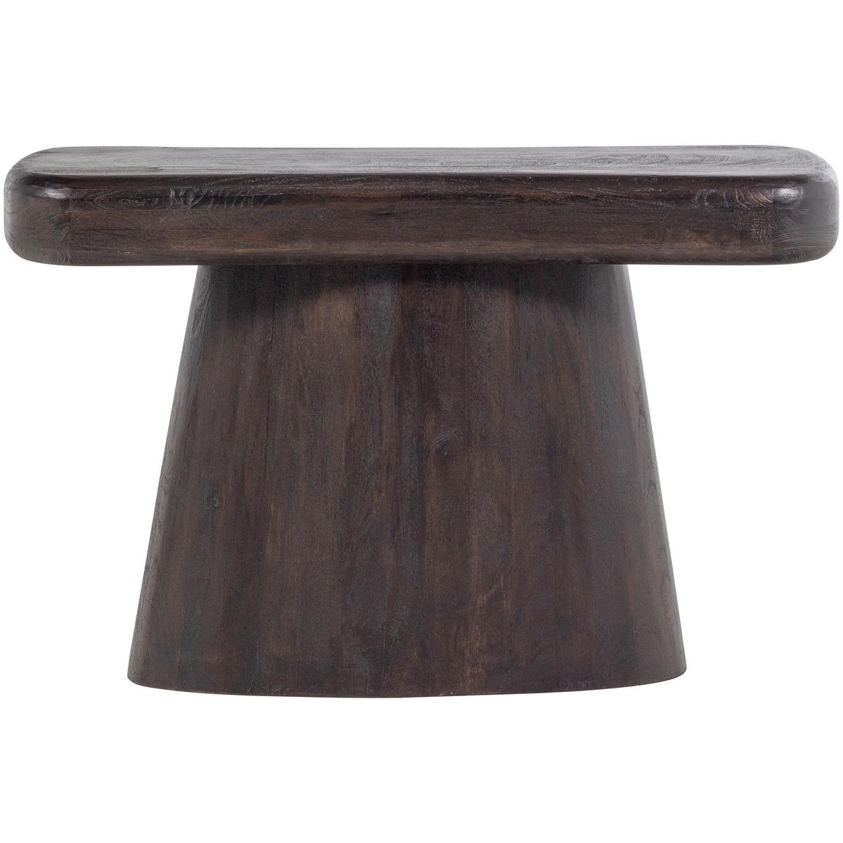 Beistelltisch Amco Schwarz - Schwarz, Design, Holz (120/40/76cm) - Livetastic
