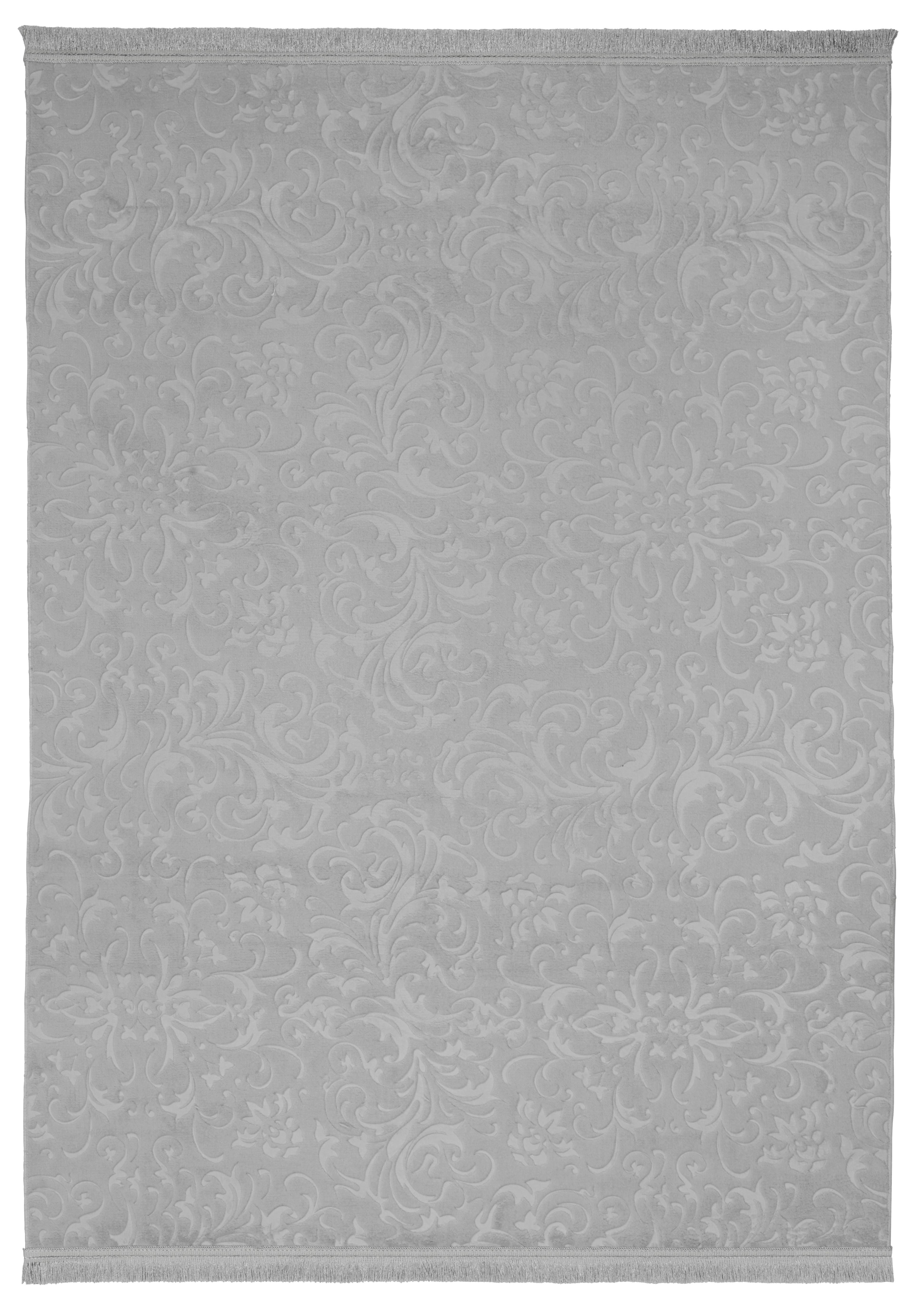 Webteppich Daphne 1 in Grau ca. 80x140cm - Grau, MODERN, Textil (80/140cm) - Mömax