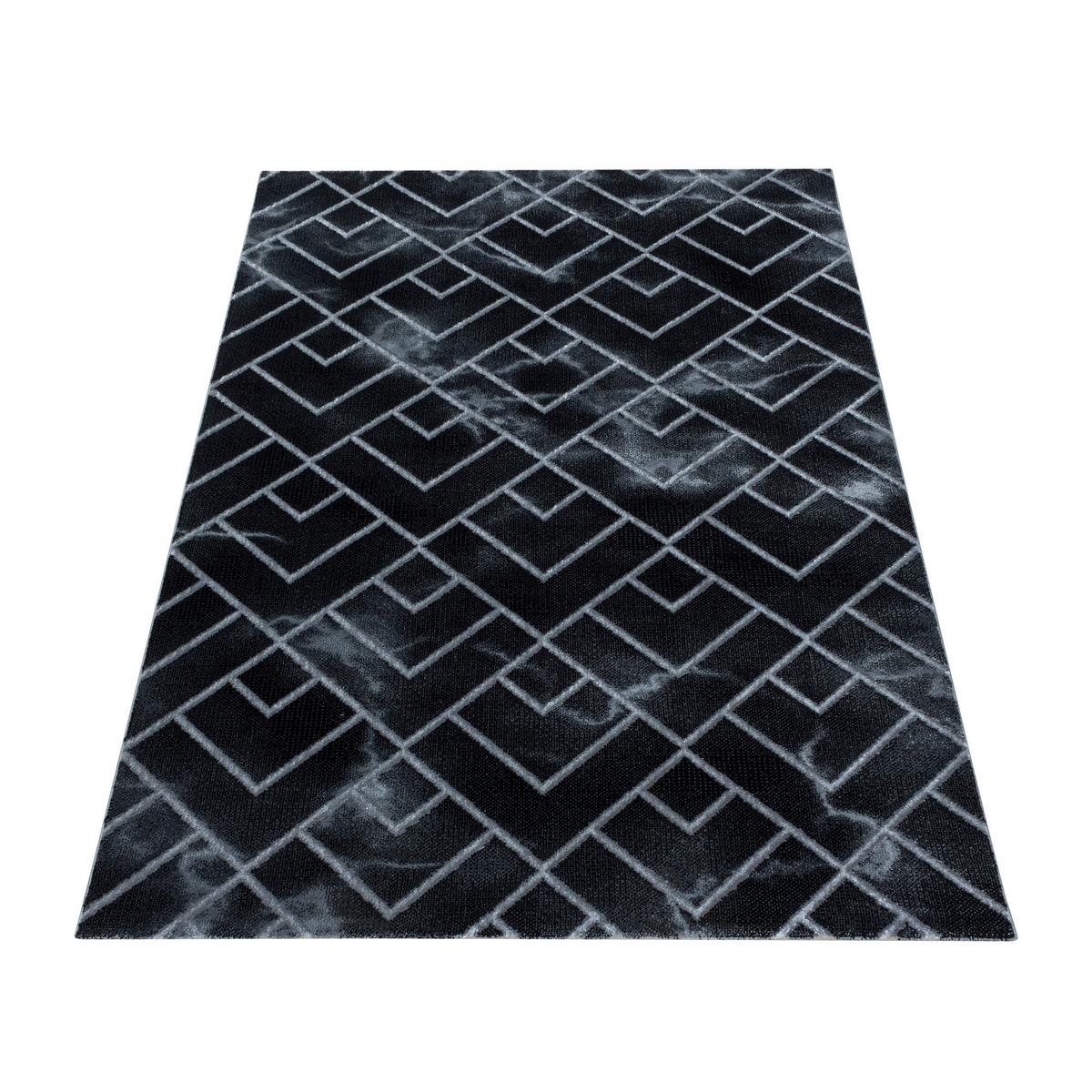 Webteppich Naxos Silberfarben ca. 120x170cm - Silberfarben, Design, Textil (120/170cm)