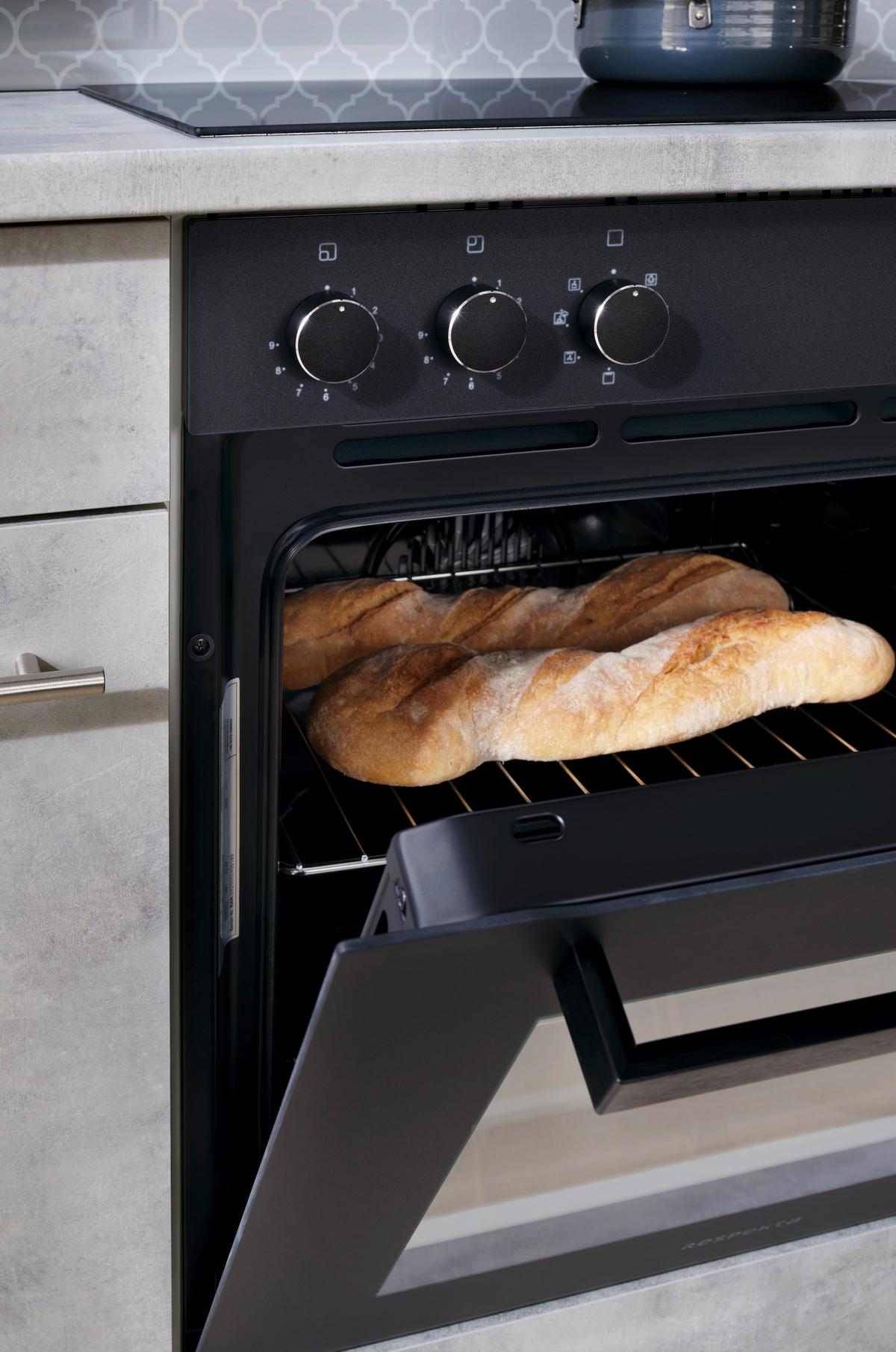 Set S Štedilnikom Hs2001ms-26 - črna, Basics, kovina/steklo (59,4/59,5/52,1cm) - Respekta