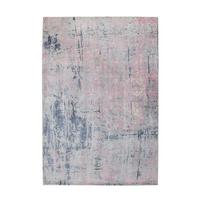 Vintage-teppich Ocean 400 Rosa / Blau 170x240 - Blau/Rosa, Basics, Textil (170/240cm) - Kayoom