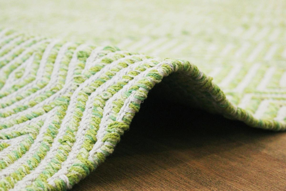 FLACHWEBETEPPICH APERITIF 310 - Grün, Konventionell, Textil (160/230cm) - Kayoom