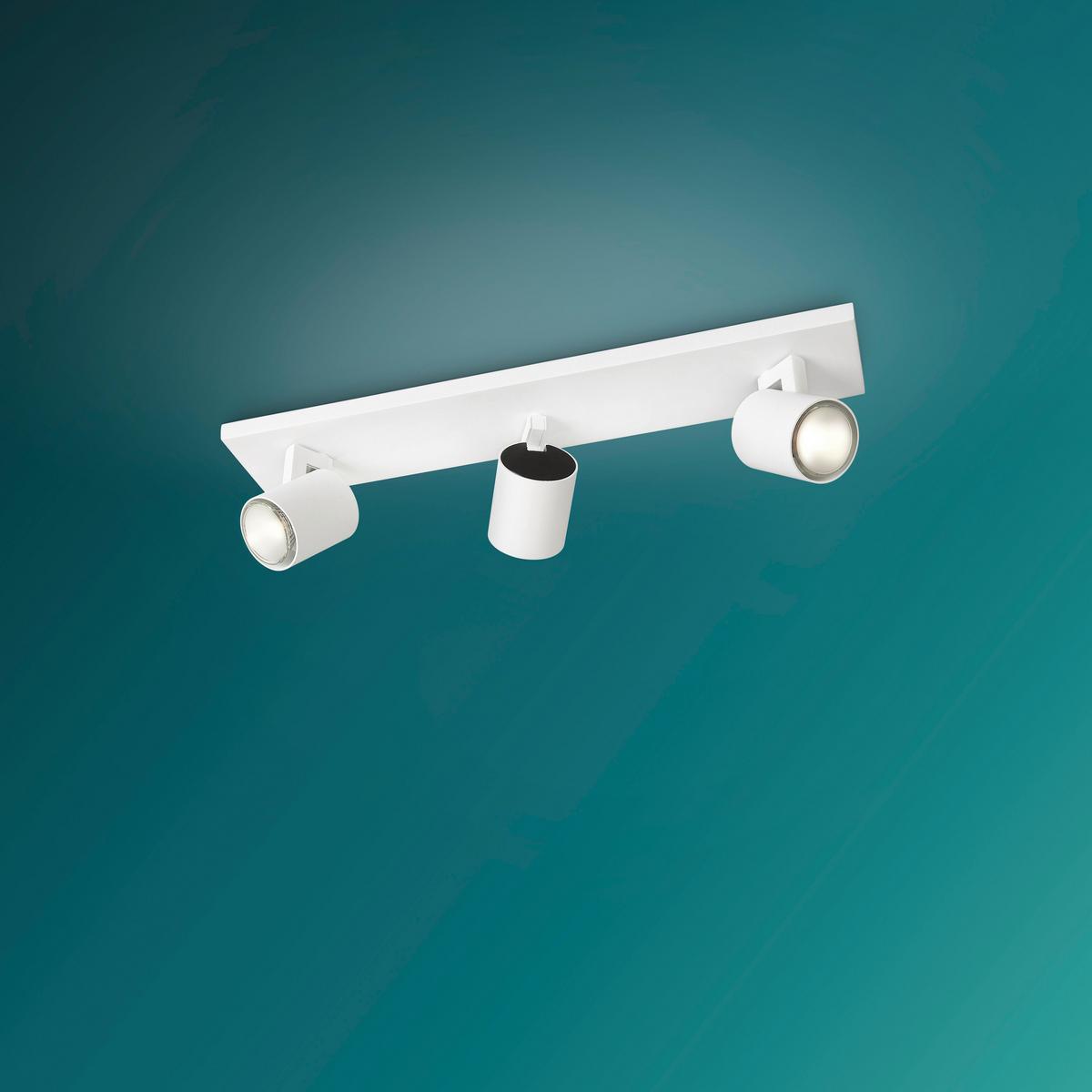 LAMPA SUFITOWA 530933112 SPOT RUNNER PHILIPS - biały, Basics, metal (48/10,9/9cm) - Philips