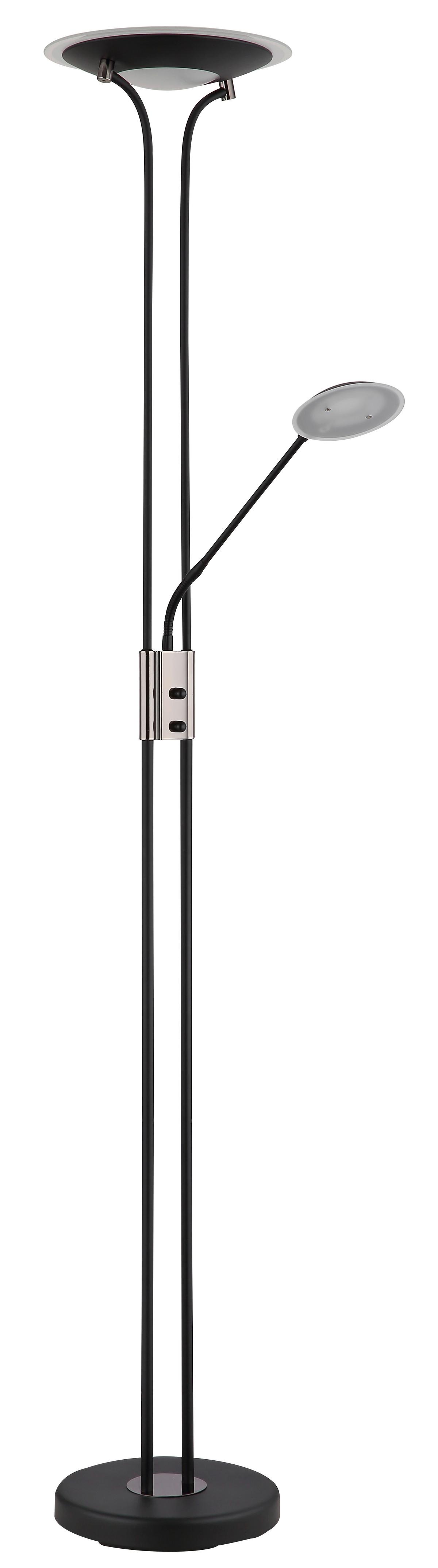 LED-DECKENFLUTER 59094 TAMIKA - Klar/Chromfarben, Konventionell, Glas/Kunststoff (30/180cm) - Globo