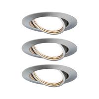 Deckenstrahler EBL Base Set in Alufarben max. 5 Watt - Alufarben, Design, Metall (9cm) - Paulmann