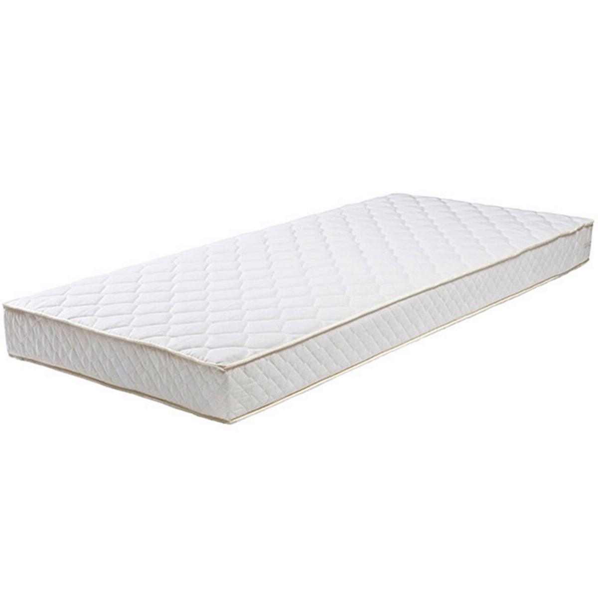 Federkernmatratze Bonell ca. 90x200 cm - Weiß, Basics, Textil (90/200cm) - MID.YOU
