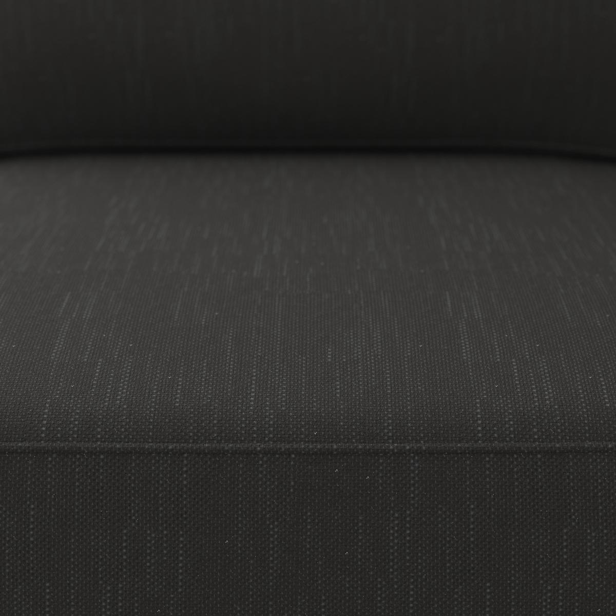 KOMPLET MEBLI TARASOWYCH ARIANNA - czarny, Modern, tworzywo sztuczne/metal (228/74/74cm) - Bessagi Garden