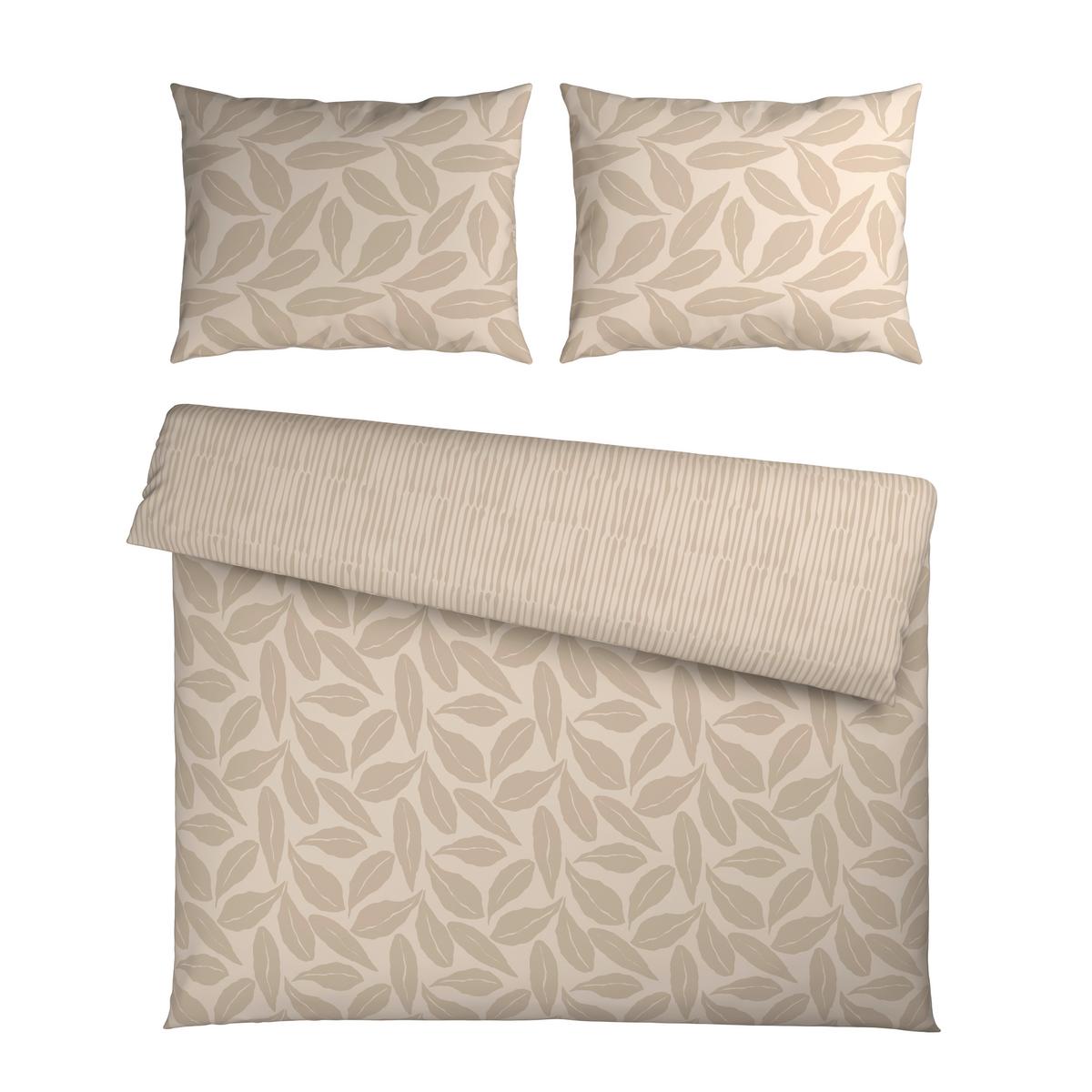 Posteljnina Nature Home Wende Xxl - bež, tekstil (200/200cm) - Mömax