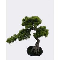 Műnövény Cypress Pine - barna/zöld, műanyag (50/30/48cm)