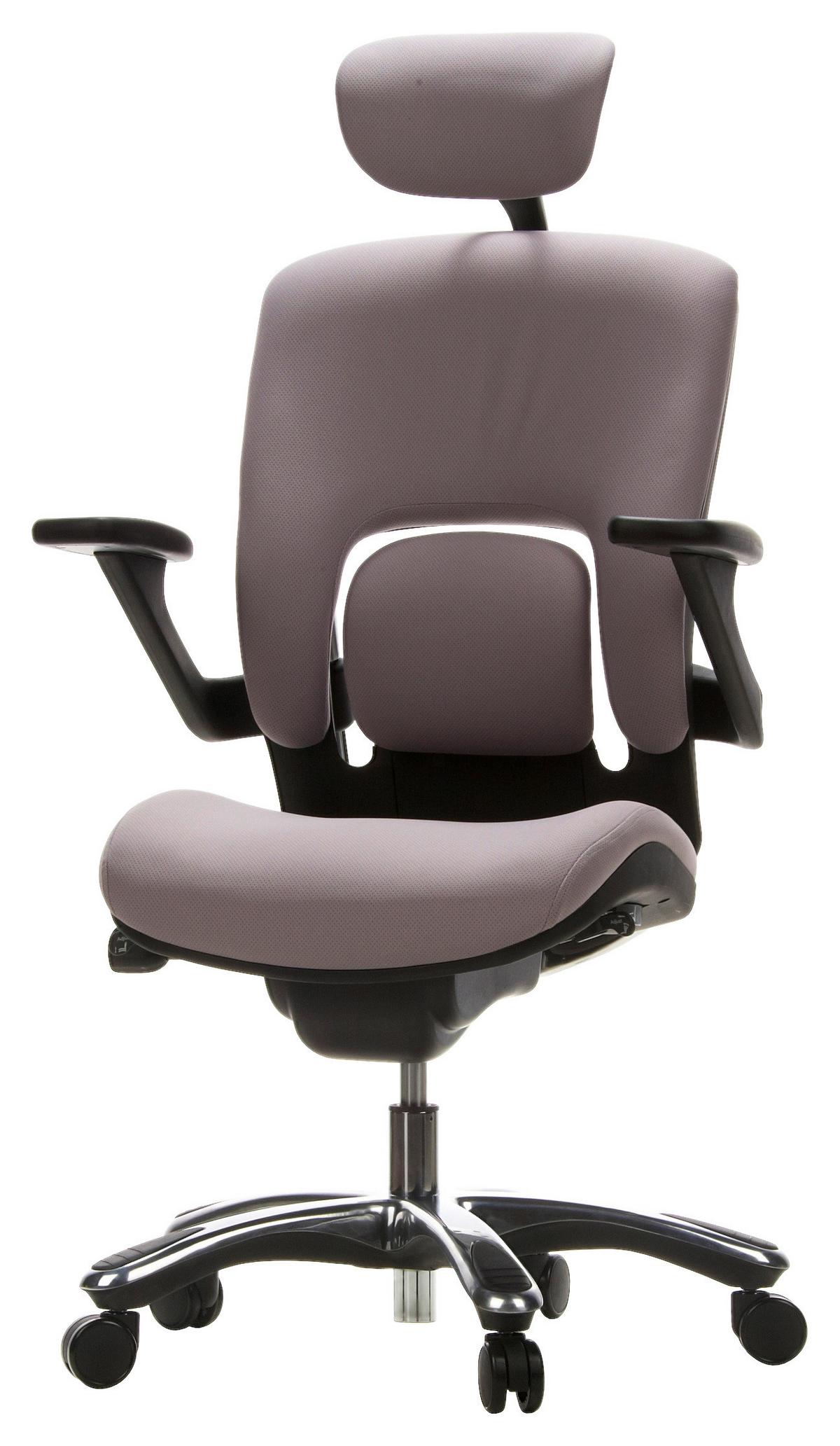 Pisarniški Stol Vapor Lux, Siva - barve kroma/siva, Basics, kovina/umetna masa (58/119/50cm) - MID.YOU