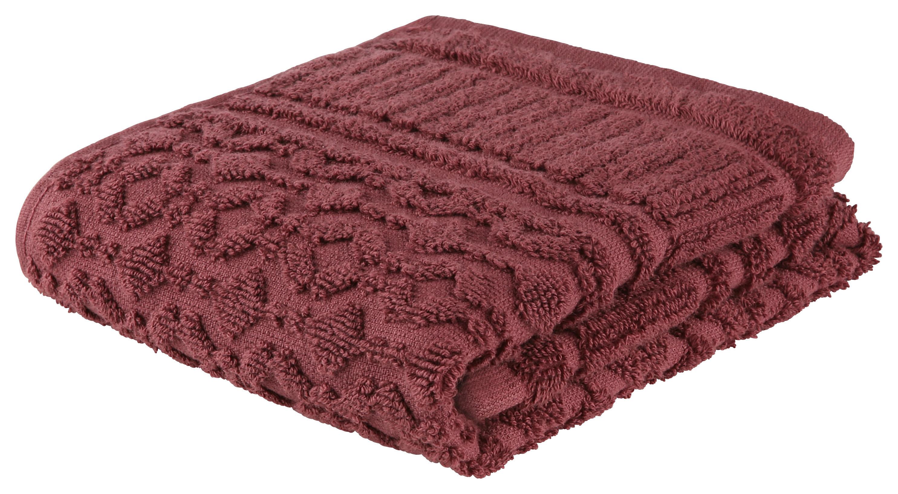 Gästetuch Carina Lila - Lila, Romantik / Landhaus, Textil (30/50cm) - Modern Living