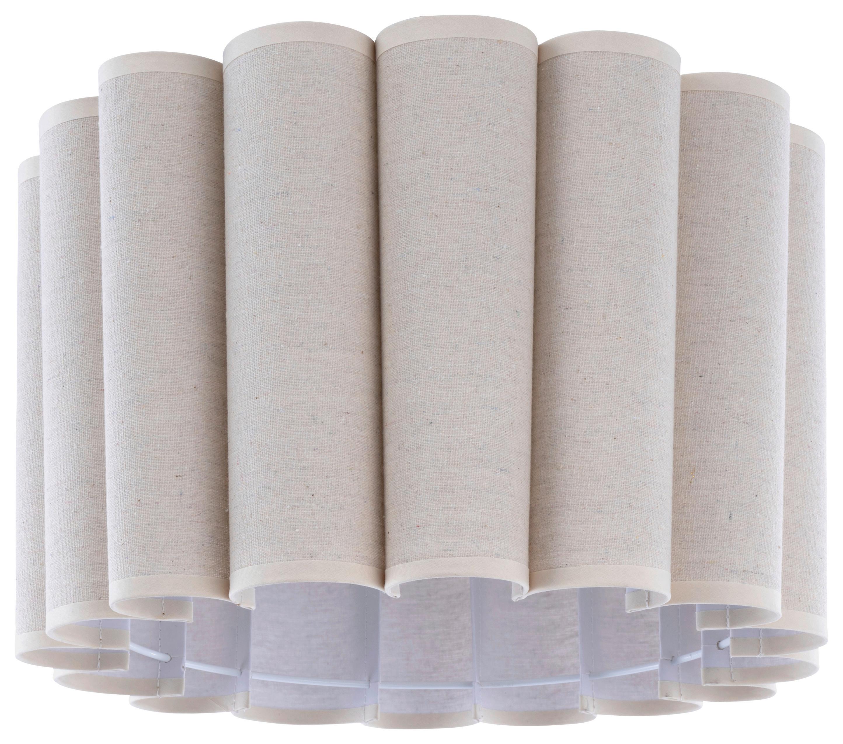 TAKLAMPA SEJLA - beige, Modern, metall/textil (40/40/30cm) - Mömax