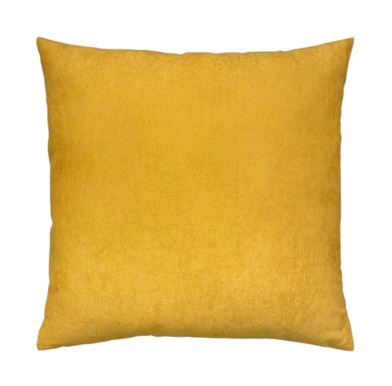 Ukrasni Jastuk Eva Yellow 60x60cm - žuta, Basics, tekstil (60/60cm)