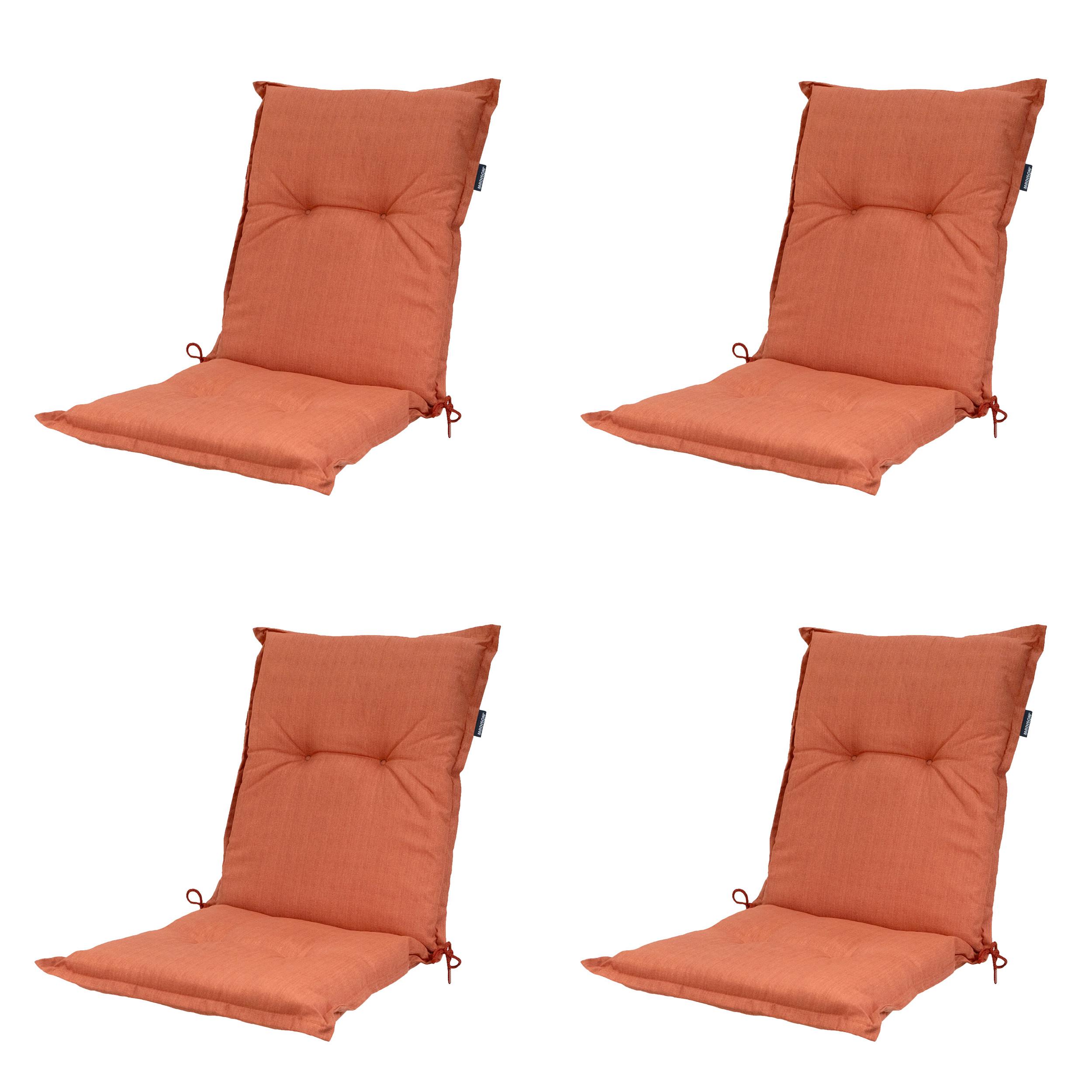 SESSELAUFLAGE BASIC TERRA AUFLAGE NIED - Terracotta, MODERN, Textil (50/2/105cm) - Gardenson