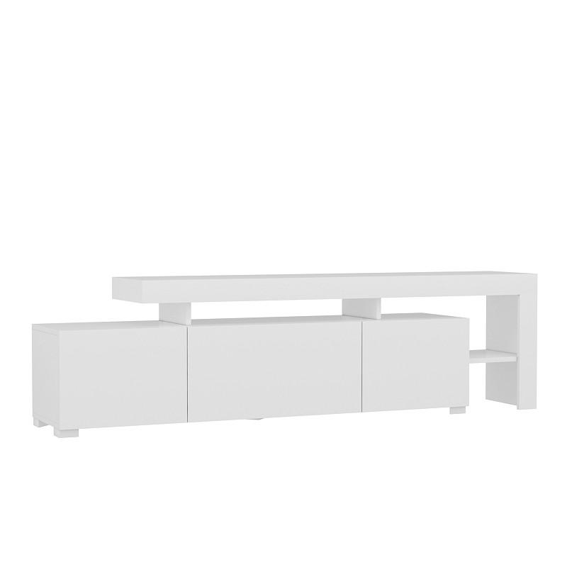 LOWBOARD BELIZ TV-SCHRANK - Weiss, Design, Holzwerkstoff (192/53/37cm) - Livetastic