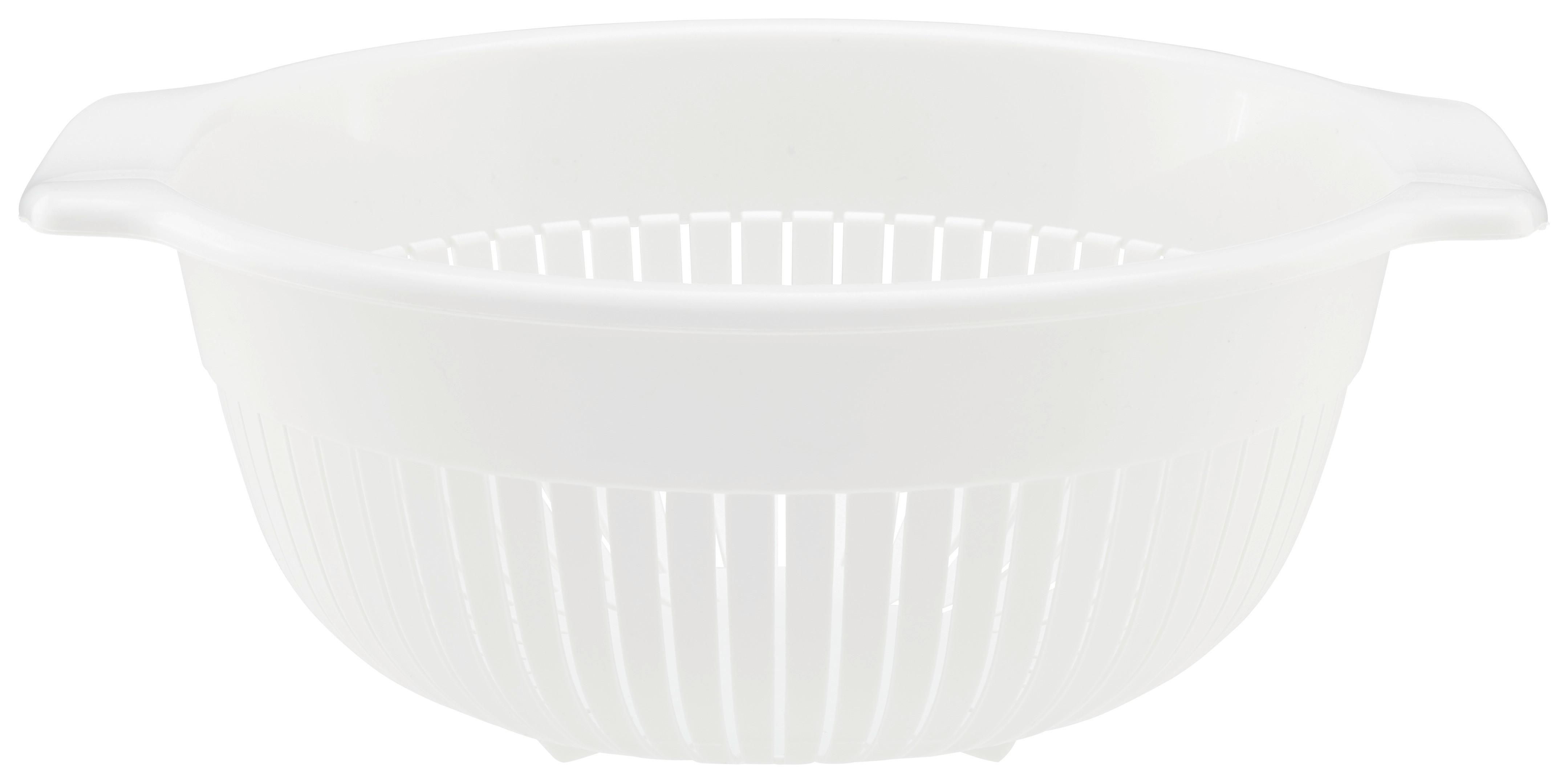Küchensieb Noodles in Weiß - Weiß, Kunststoff (26,5/26,5/10cm) - Modern Living