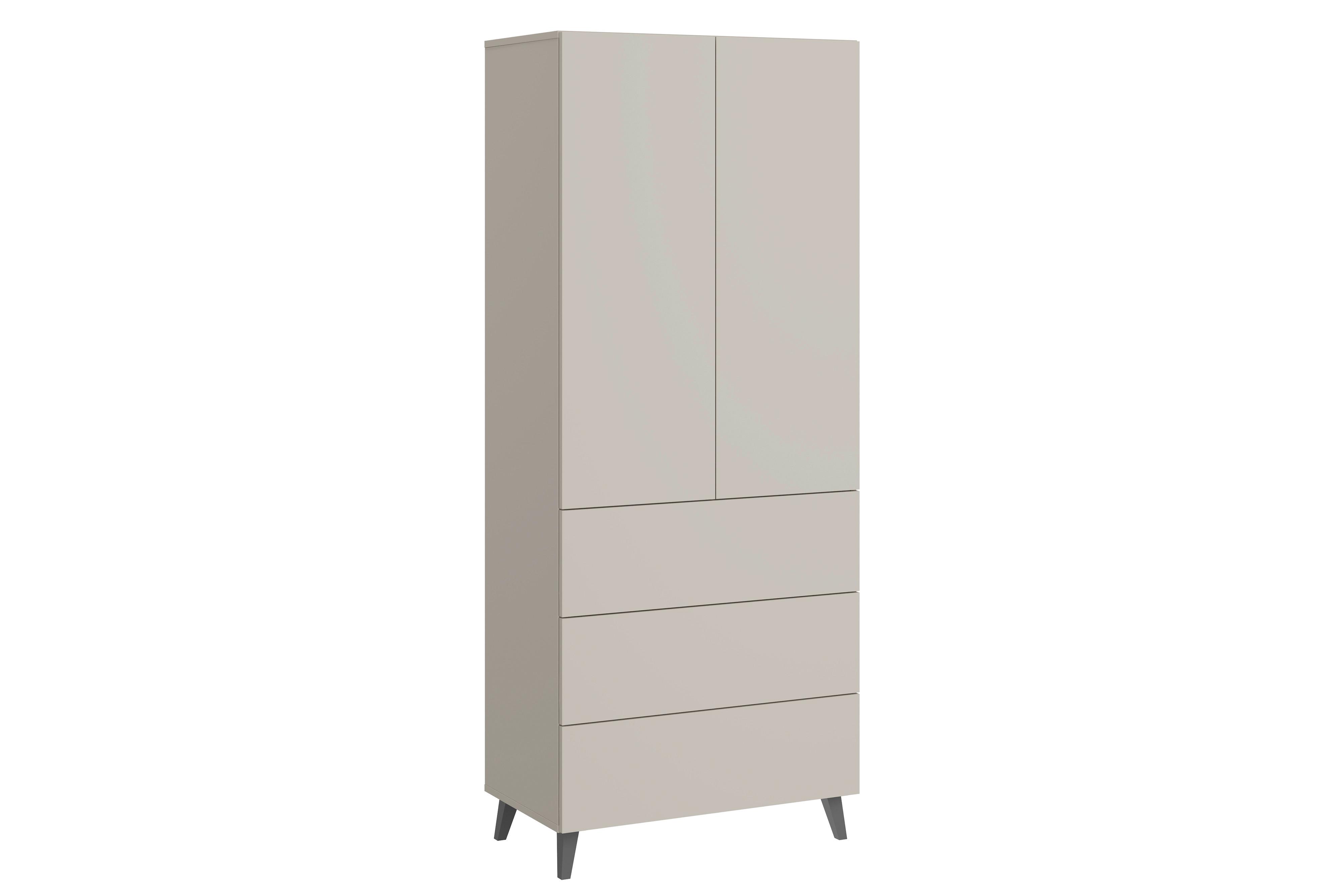 Comodă înaltă PHUKET - cașmir, Design, material pe bază de lemn (70/170/39cm) - P & B