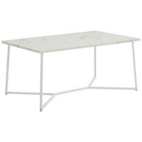 STOLIK KAWOWY GIGLIO - biały, Konventionell, materiał drewnopochodny/metal (100/60/45cm) - MID.YOU