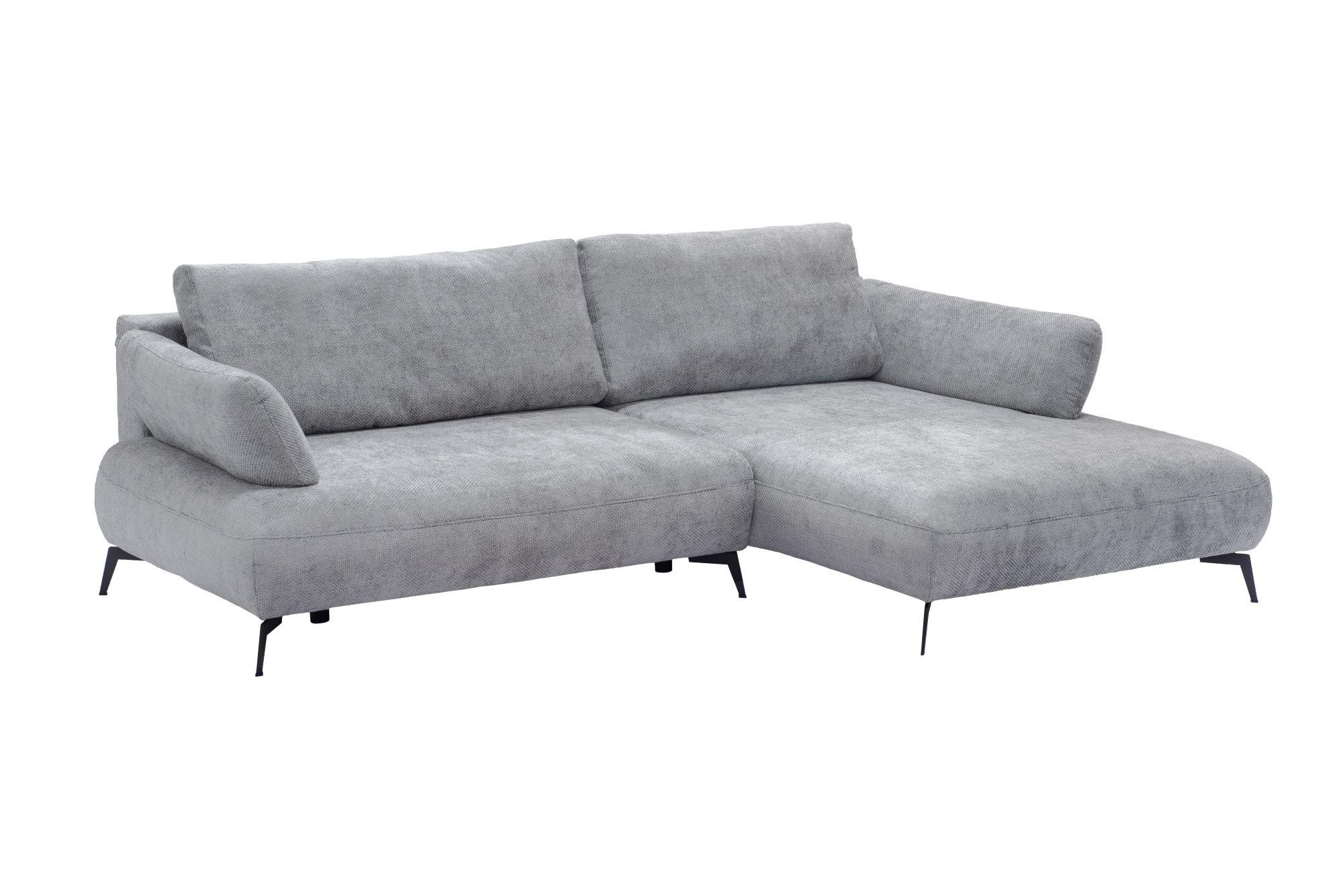 Coltar MADISON - gri deschis, Modern, lemn/material pe bază de lemn (284/92/186cm) - Modern Living