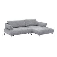 Kutna Garnitura Madison - svijetlo siva/crna, Moderno, drvni materijal/drvo (284/92/186cm) - Modern Living