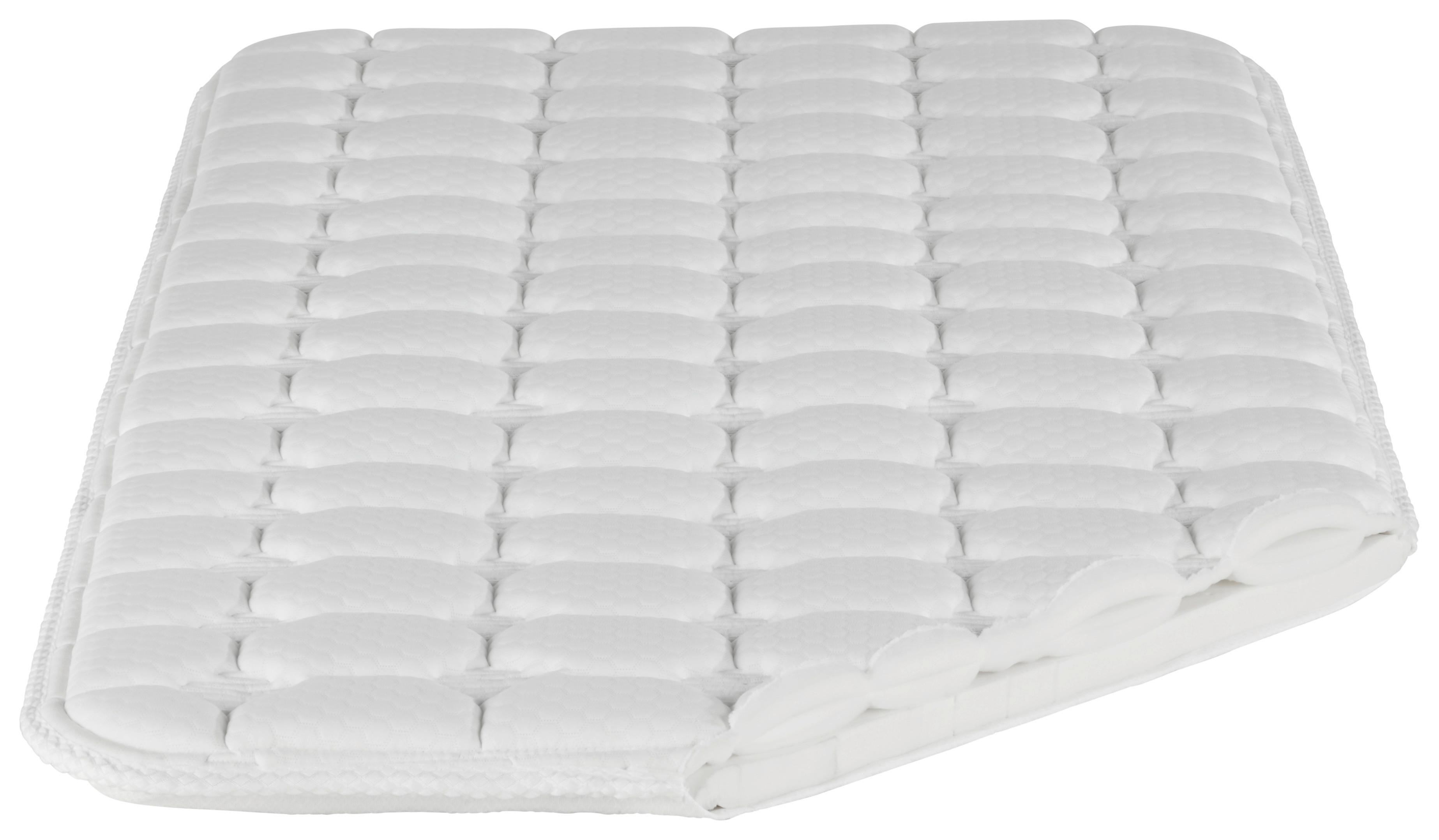 Nadmadrac Chicago - bijela, Konventionell, tekstil (180/200cm) - Premium Living