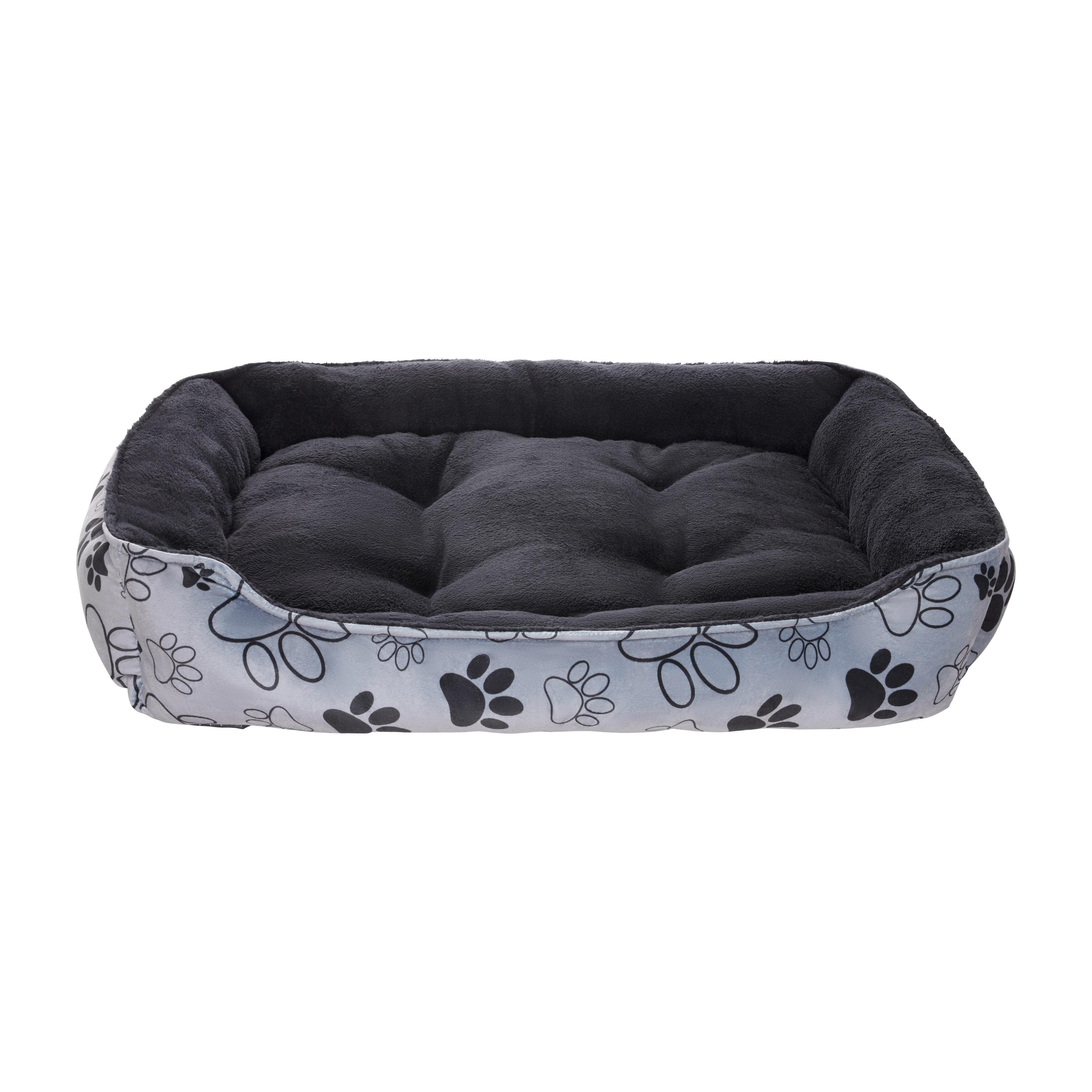 Haustierkissen Cubus Grau - Grau, Textil (60/80/17cm) - Mömax