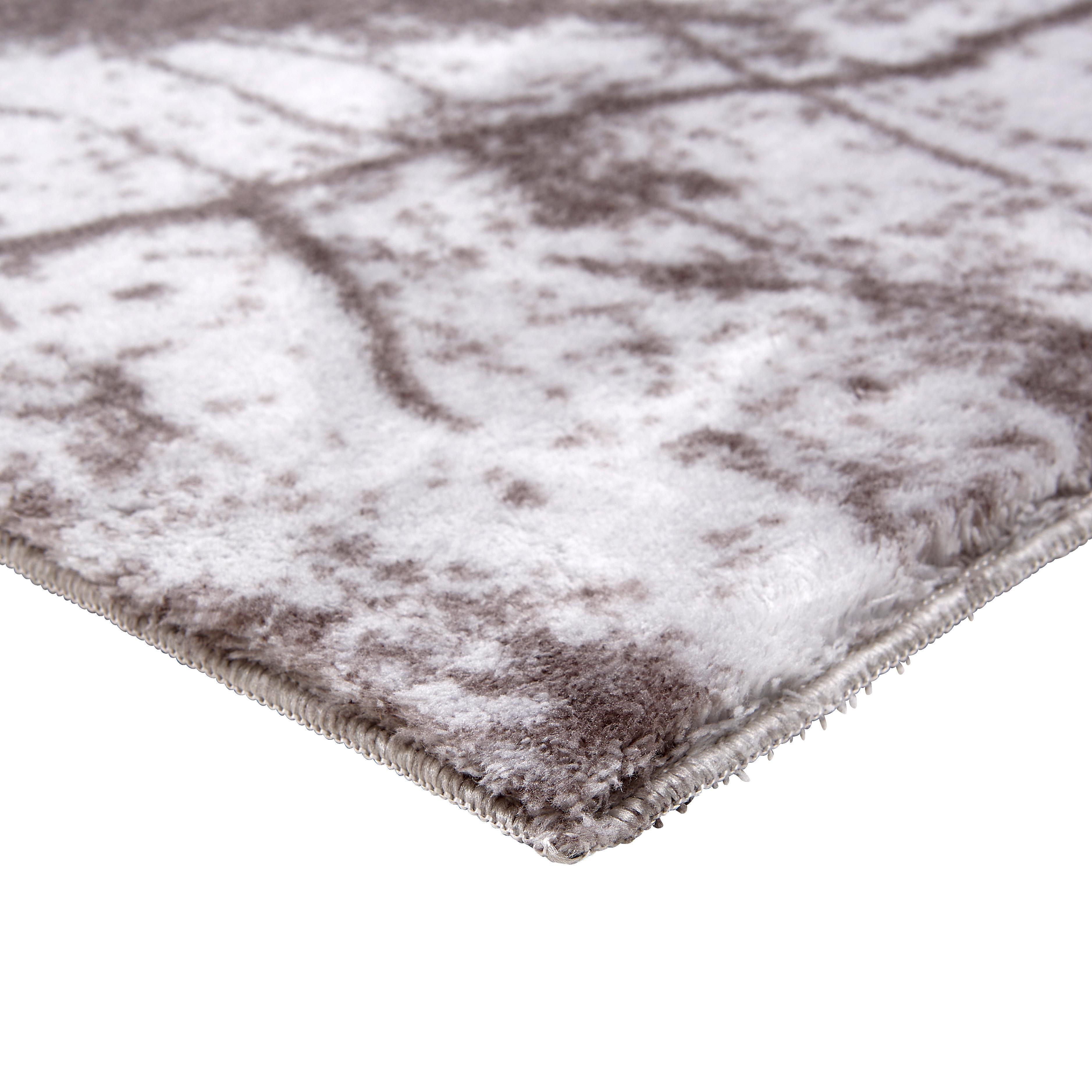 VÄVD MATTA NEMOS 1 - grå, Modern, plast (60/110cm) - Mömax