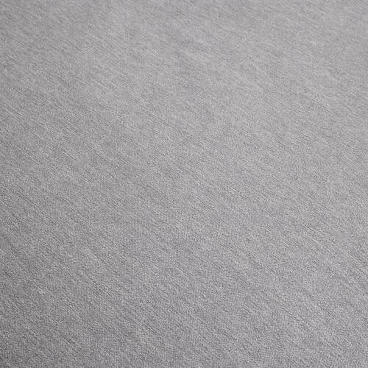 Wohnlandschaft hellgrau, "Malia" - Hellgrau/Schwarz, Modern, Holz/Textil (268/103/234cm) - Bessagi Home