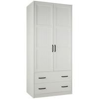 DULAP USI ROTATIVE MADITA 2T/2L - alb, Romantik / Landhaus, lemn (100/220/60cm) - Mömax