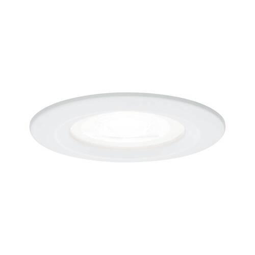 Deckenstrahler Nova in Weiß/Alufarben max. 6,5 W - Alufarben/Weiß, Design, Metall (7,8cm) - Paulmann