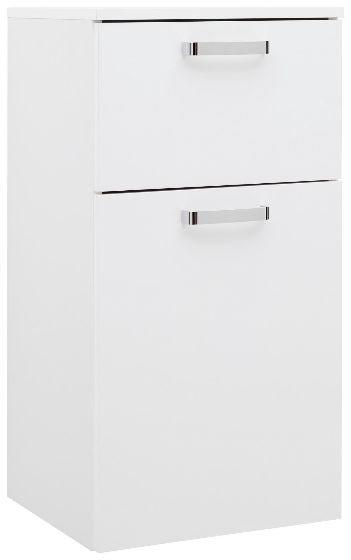 Dulap inferior Fresh - alb, Konventionell, material pe bază de lemn (40/79/38,5cm) - Ondega