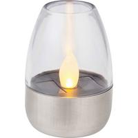 ZESTAW LAMP SOLARNYCH CANDLE - przejrzysty, Design, tworzywo sztuczne/metal (6,1/8,8cm) - Ambia Garden