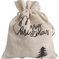 Ajándéktasak Joy - natúr színű/fekete, Konventionell, textil (15,5/19cm) - Modern Living