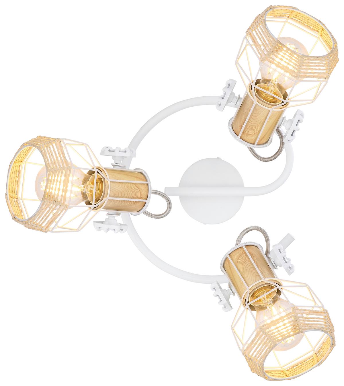 Reflektor Bana - bela, Basics, kovina (25/20cm) - Globo
