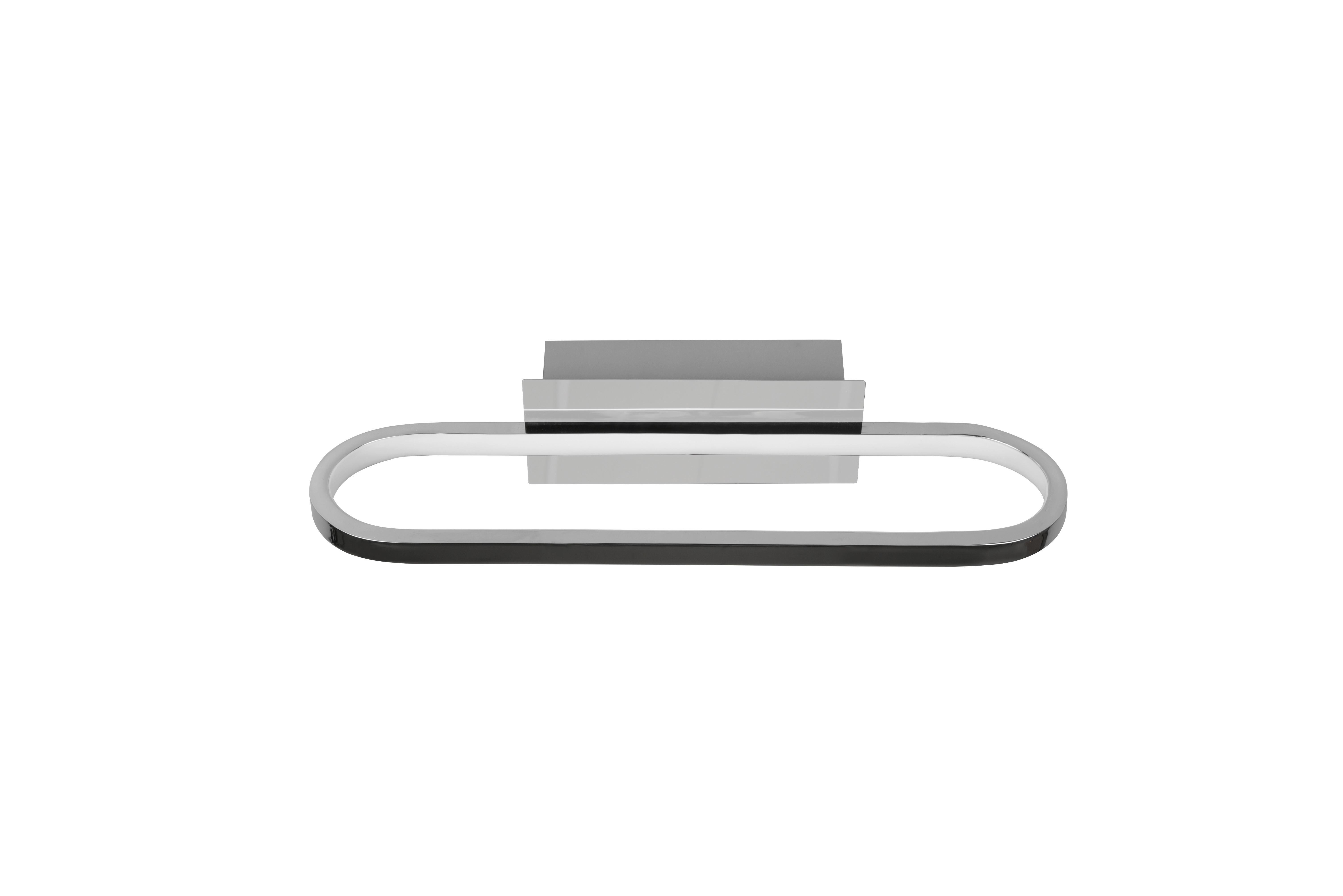 LED-Wandleuchte Gianni in Chromfarben max. 17 Watt - Chromfarben, Basics, Metall (40/14,8/7,5cm) - Trio Leuchten
