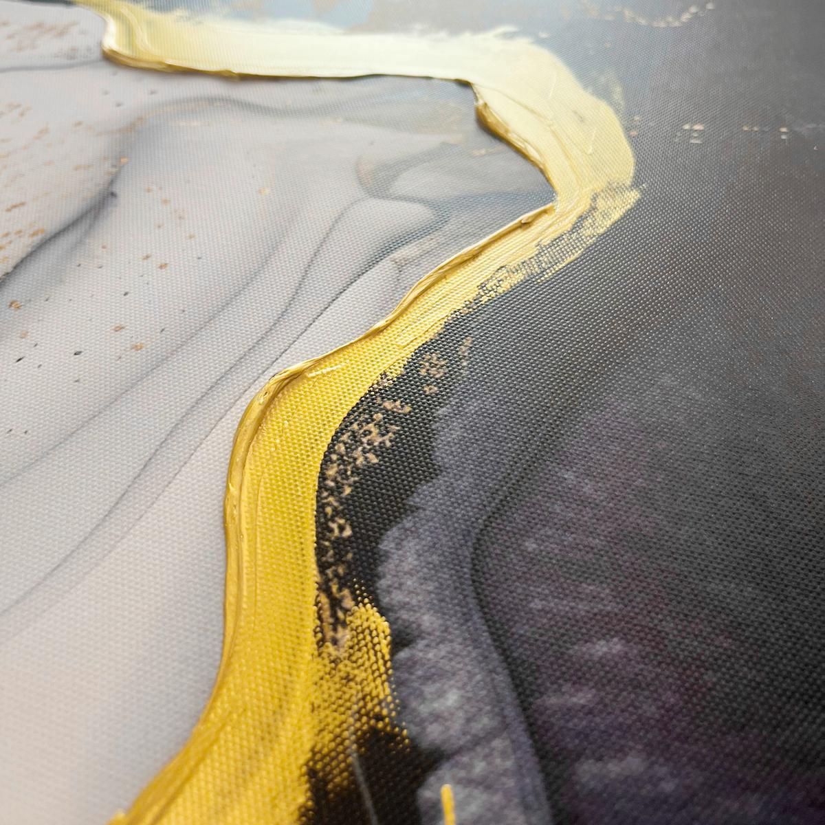 Leinwandbild CA Multicolor - Multicolor, Basics, Holz/Textil (70/100cm)