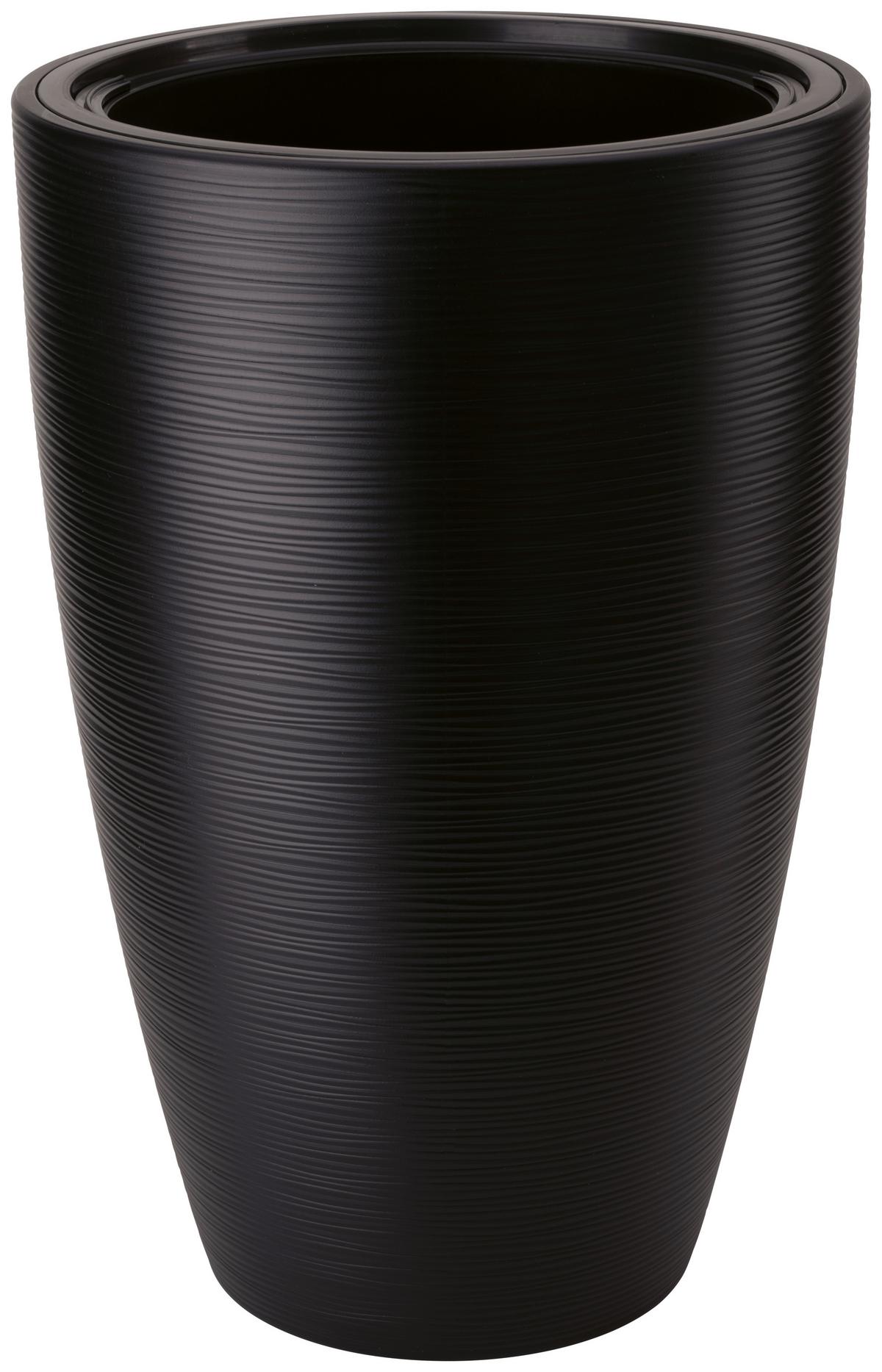 Mască pentru ghiveci Gubo 30 - negru, Konventionell, plastic (29,0/48,0cm) - Mömax