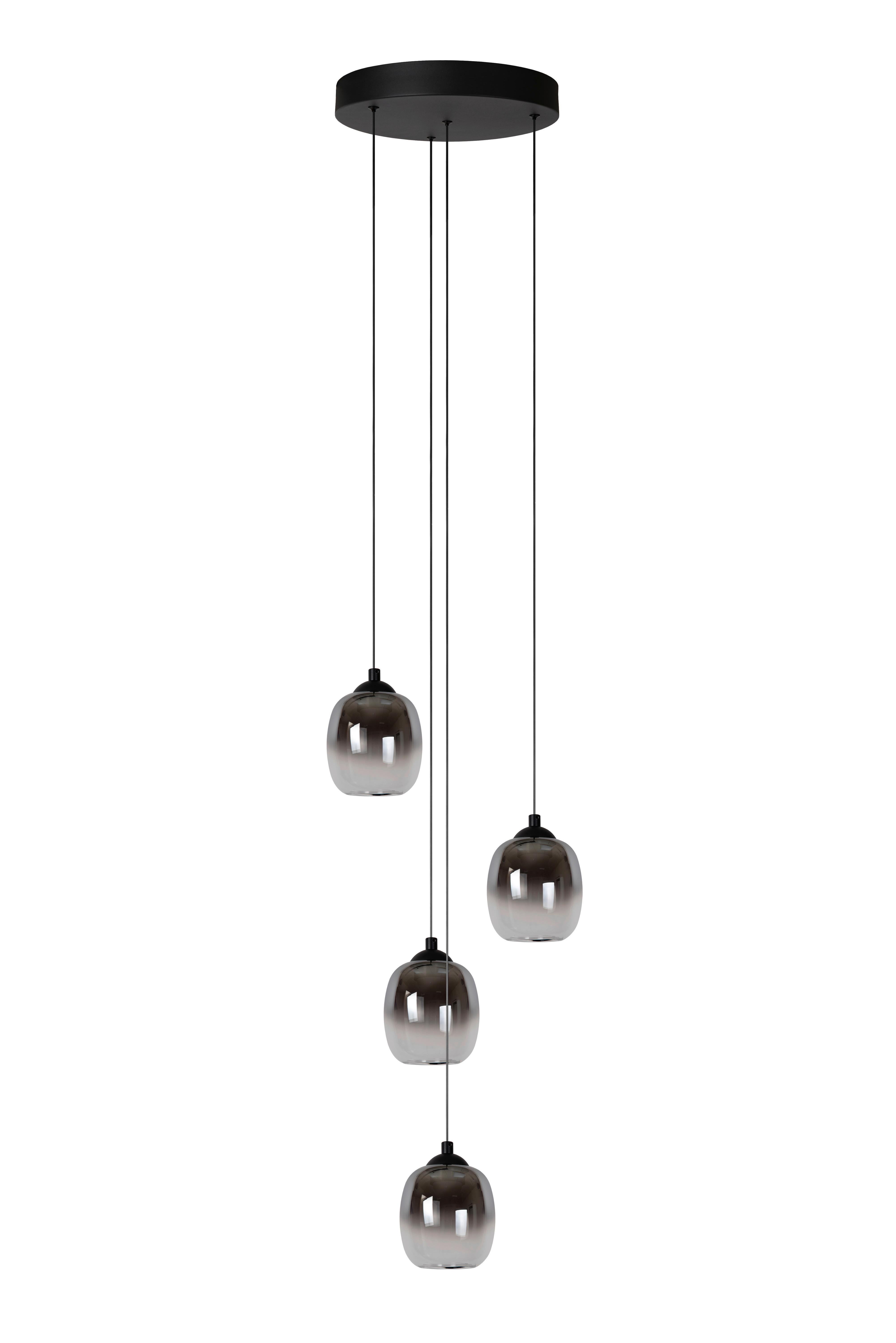 LAMPA WISZĄCA LED 74419/20/30 TAMINO - czarny, Design, metal (36/36/150cm) - Lucide