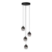 LAMPA WISZĄCA LED 74419/20/30 TAMINO - czarny, Design, metal (36/36/150cm) - Lucide