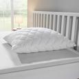 Kopfkissen Irisette 80x80cm - Weiß, KONVENTIONELL, Textil (80/80cm)