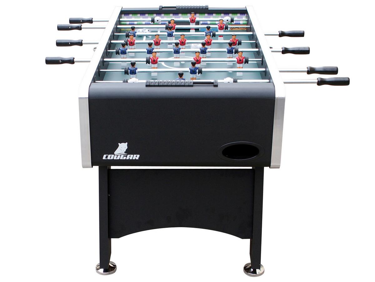 Tischfußball Arena in Schwarz - Schwarz, KONVENTIONELL, Holz (75/88/141cm) - Ambia Garden