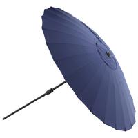 Sonnenschirm Palmetto ca. 270x270 cm Blau - Blau, KONVENTIONELL (270/270cm) - Gardenson