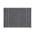 Badematte Melanie ca. 50x70cm - Anthrazit, Textil (50/70cm) - MÖMAX modern living