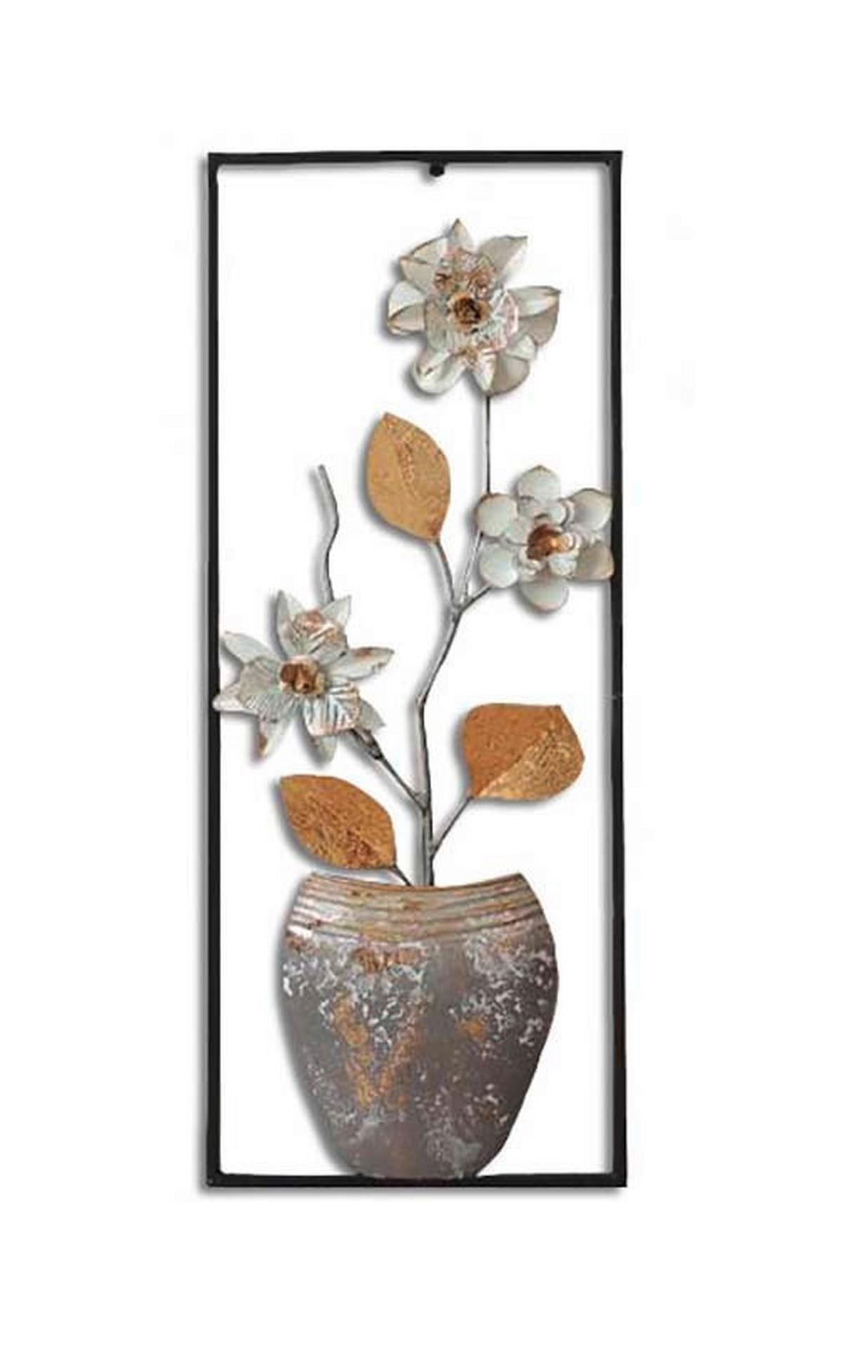 Fali Dekoráció Metal Dekor Xs  Kb. 20x50cm - színes, Design, fém (20/50cm)