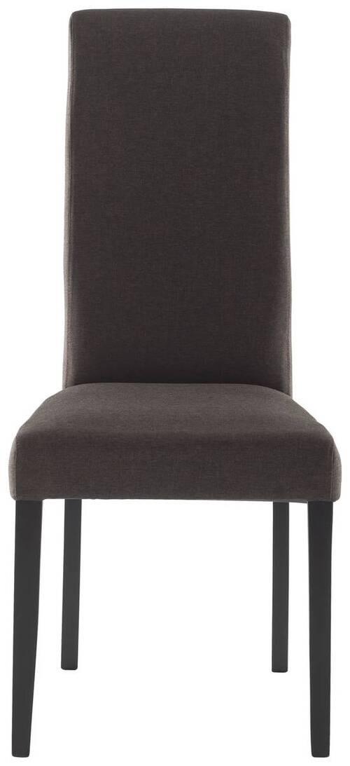 Scaun Roko - maro/negru, Konventionell, lemn (46/101/62cm)