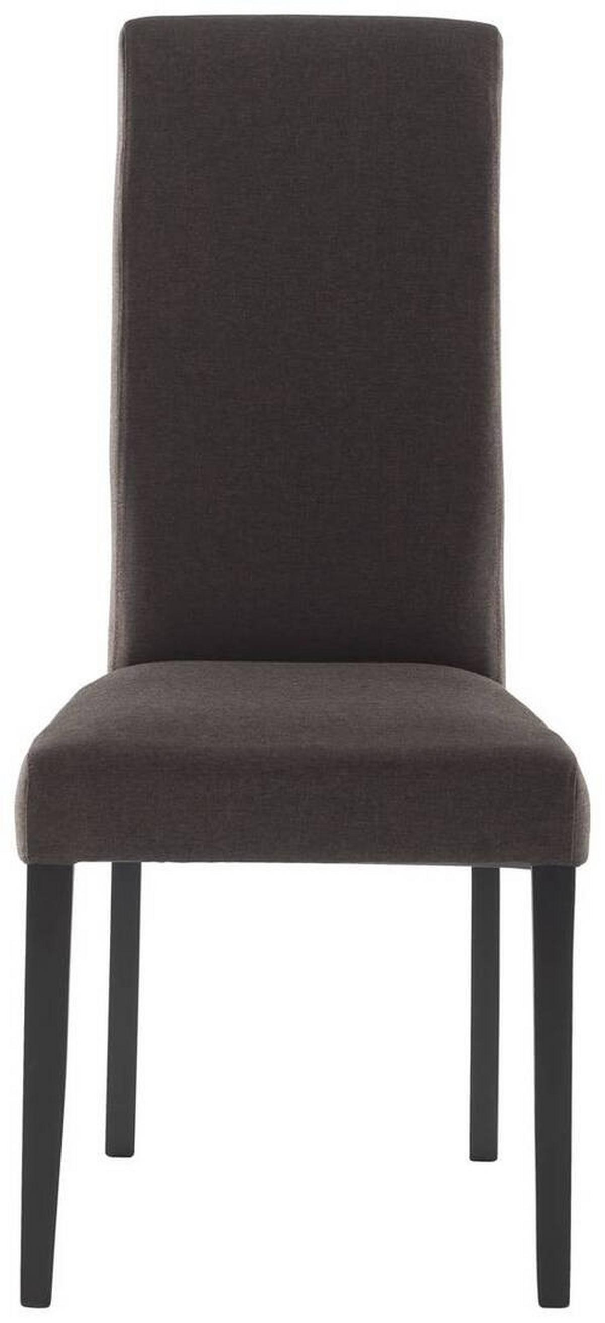 Scaun Roko - maro/negru, Konventionell, lemn (46/101/62cm)